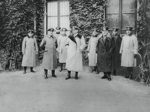 General Alexander von Kluck und andere Offiziere, Erster Weltkrieg, 1915 von Unbekannt