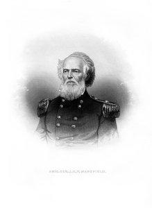 General Joseph King Fenno Mansfield, amerikanischer Soldat, 1872 von Unbekannt