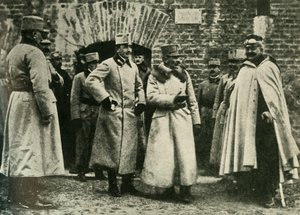 General Kusmanek und Prinz Franz Joseph an der Festung Przemysl, Erster Weltkrieg, 1915, ca. 1920