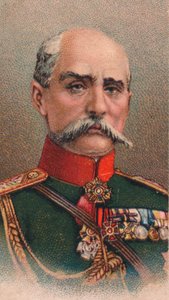 General Platon Lechitsky 1856-1921, russischer Kommandant im Ersten Weltkrieg, 1917