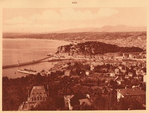Gesamtansicht von Nizza, 1930