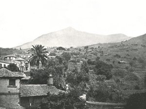 Gesamtansicht des Gipfels, Teneriffa, Kanarische Inseln, Spanien, 1895 von Unbekannt