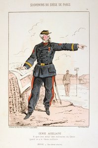 Genie Auxiliaire, Belagerung von Paris, Deutsch-Französischer Krieg, 1870-1871 von Unbekannt