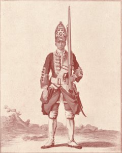 Gentleman, die 7. Royal Fusiliers 1742, 1742 1909