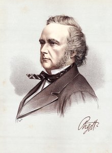 George Douglas Campbell, 8. Herzog von Argyll, schottischer Whig-Politiker und Wissenschaftler, ca. 1880 von Unbekannt