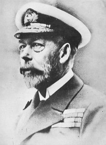 George V., König des Vereinigten Königreichs ab 1910, um 1936 von Unbekannt