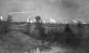 Deutsche Artillerie, die Champagne-Front, Frankreich, Erster Weltkrieg, 1915 1929