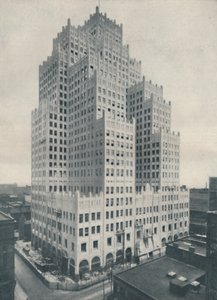 Bedeutung des Wolkenkratzers: Gruppierte Türme in St. Louis, ca. 1935 von Unbekannt