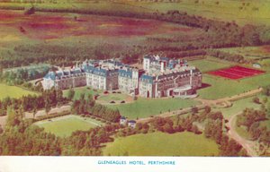 Gleneagles Hotel, Perthshire, um 1930