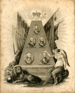 Gott gewährt England den Sieg, 1816 von Unbekannt