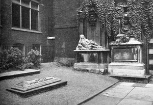 Goldschmiededenkmal im Tempel, 1907