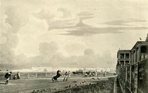Regierungsgebäude, von Chowringhee, 1820 von Unbekannt