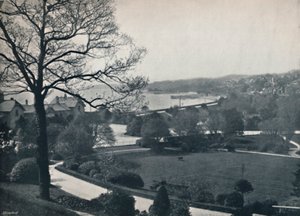 Grange - Blick aus den Gärten, 1895 von Unbekannt