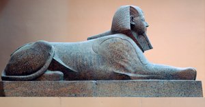 Granit-Sphinx von Hatschepsut, Regierungszeit von Hatschepsut, Ägyptisch, 18. Dynastie von Unbekannt