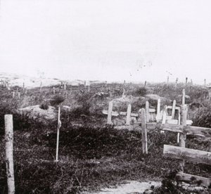 Gräber, Massiges, Nordfrankreich, um 1914-um 1918