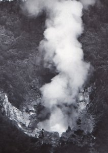 Großer Wairakei-Geysir, spätes 19. - frühes 20. Jahrhundert von Unbekannt
