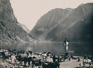 Gudvangen, Naeroyfjord, 1914 von Unbekannt