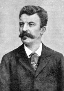 Guy de Maupassant 1850-1893, französischer Schriftsteller, frühes 20. Jahrhundert