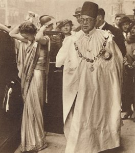 H.H. Der Prinz Aga Khan und die Begum Aga Khan