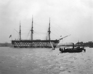 HMS Victory, Isle of Wight, England, 1912