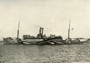 H.M. Hilfskreuzer Coronado getarnt