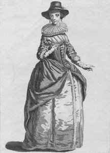 Kleidung der Lady Mayoress von London im Jahr 1640, 1776 von Unbekannt