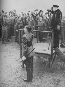 Begrüßt von den neuen Männern seines alten Regiments von Unbekannt