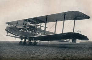 Handley-Page W.10 Passagierflugzeug im Einsatz bei Imperial Airways, 1929