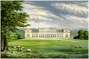 Harewood House, Yorkshire, Heim des Earl of Harewood, ca. 1880 von Unbekannt