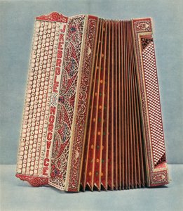 Mundharmonika hergestellt von Joseph Kebrdle, Horovice, 1948 von Unbekannt