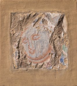 Kopf eines Buddha, ca. 6.-7. Jahrhundert