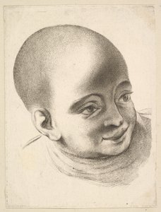 Kopf eines Kindes, aus Livre de Têtes Gravées d