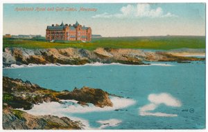 Headland Hotel und Golfplatz, Newquay, ca. 1910