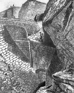Heinrich Schliemanns Ausgrabung in Troja. Aus: Götter, Gräber und Gelehrte von C. W. Ceram von Unbekannt