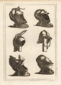 Helme aus dem Tower of London