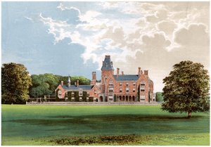 Hemsted Park, nahe Staplehurst, Kent, Heimat von Viscount Cranbrook, ca. 1880
