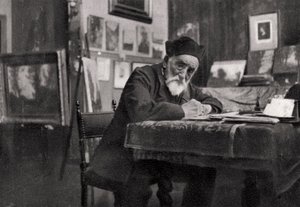 Henri-Joseph Harpignies, französischer Künstler, 1905 von Unbekannt