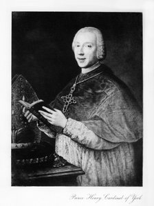 Henry Benedict Stuart als Kardinal Herzog von York, 1907