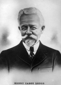 Henry Cabot Slim Lodge 1850-1924, amerikanischer republikanischer Senator und Historiker, ca. 1910