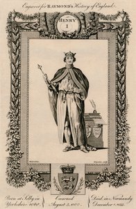 Heinrich I., 1068-1135, ca. 1787 von Unbekannt