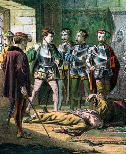 Heinrich von Lothringen, 3. Herzog von Guise, französischer Soldat und Staatsmann des 16. Jahrhunderts, Mitte des 19. Jahrhunderts von Unbekannt
