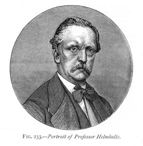 Hermann von Helmholtz 1821-1894, deutscher Physiker und Physiologe, 1876 von Unbekannt