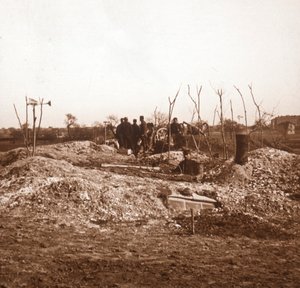 Versteckte Batterie, ca. 1914-ca. 1918