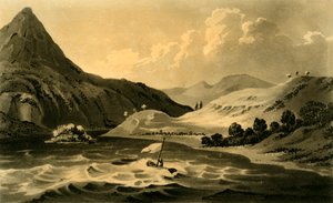 Hügel von Binion vom See aus, 1802