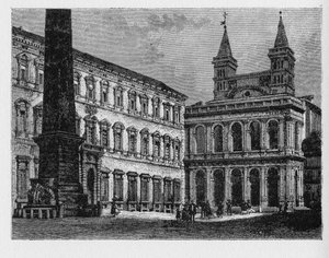 Geschichte des antiken Rom. Die Erzkathedrale St. Johannes im Lateran ist die Kathedralkirche der Diözese Rom und der offizielle kirchliche Sitz des Bischofs von Rom, der der Papst ist.