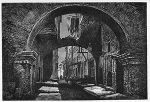 Geschichte des antiken Rom. Rom-Stiche von 1872