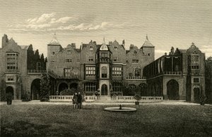 Holland House, Kensington, um 1876