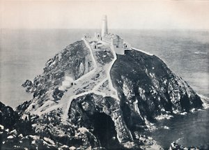 Holyhead - Der South Stack, Leuchtturm, 1895