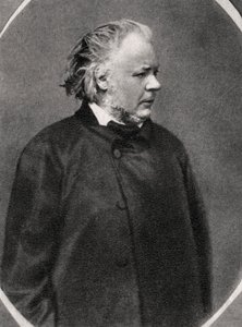 Honoré Daumier, französischer Künstler, 1868