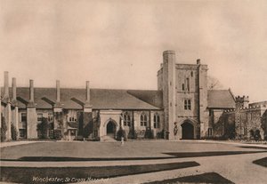 Hospital of St Cross, Winchester, Hampshire, frühes 20. Jahrhundert